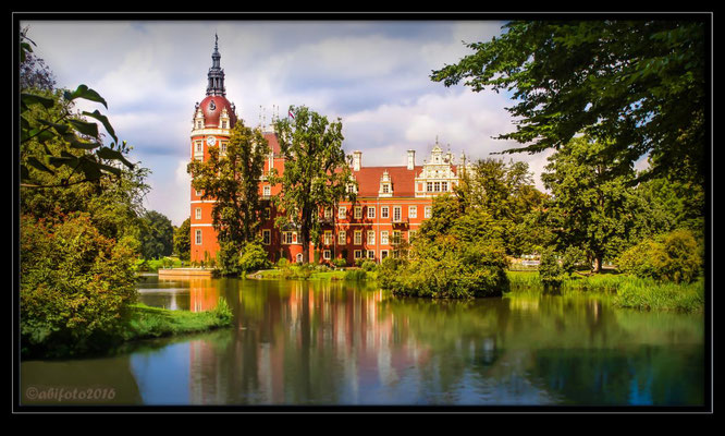 Neues Schloss/Pücklerpark BadMuskau/Lausitz 2016