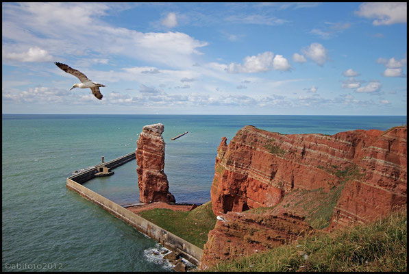 "Lange Anna" auf Helgoland 2012