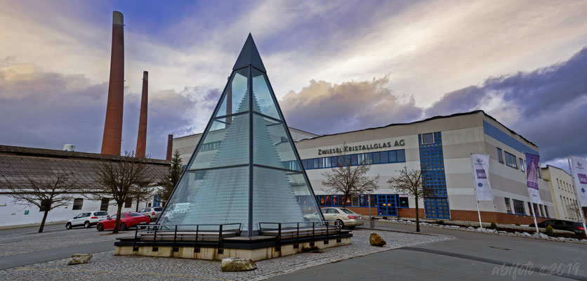 Größte Glaspyramide der Welt (94000 Gläser), Zwiesel 2019