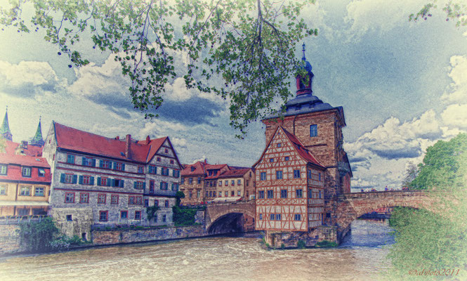 Rathaus Bamberg/Bayern
