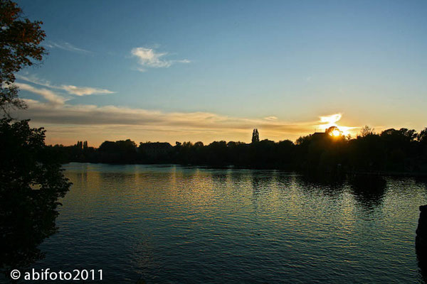 Sunset am Glienicker See