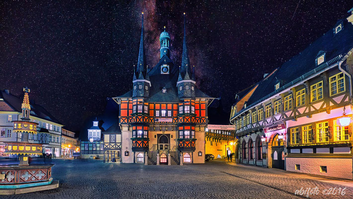 Rathaus Wernigerode/LK Harz (Sachsen-Anhalt) 2016