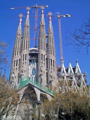 Sagrada Familia in Barcelona/Spanien