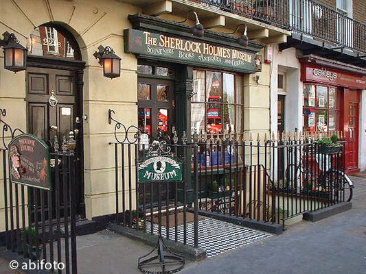 Sherlock Holmes Museum in London/England