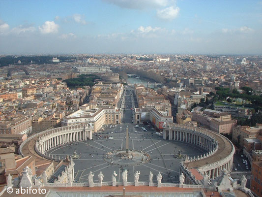 Petersplatz in Rom/Italien