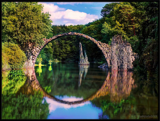 Rackotzbrücke in Gablenz/Kromlau/Lausitz 2016