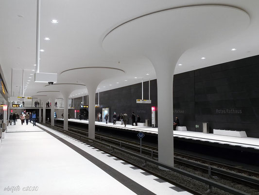 Neuer Bahnhof der U5 "Rotes Rathaus"
