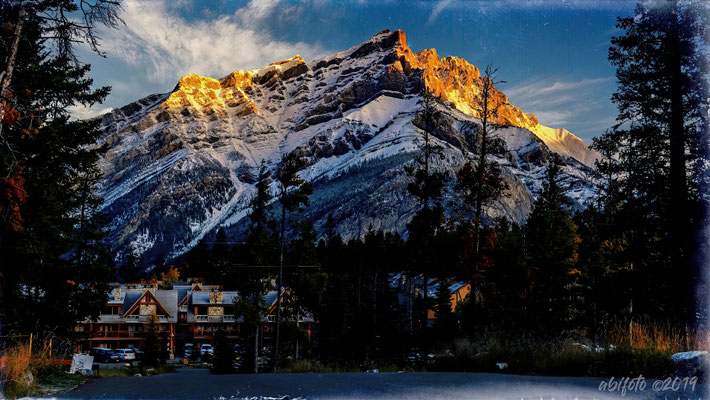 Campground bei Banfftown/Alberta/Kanada 2019