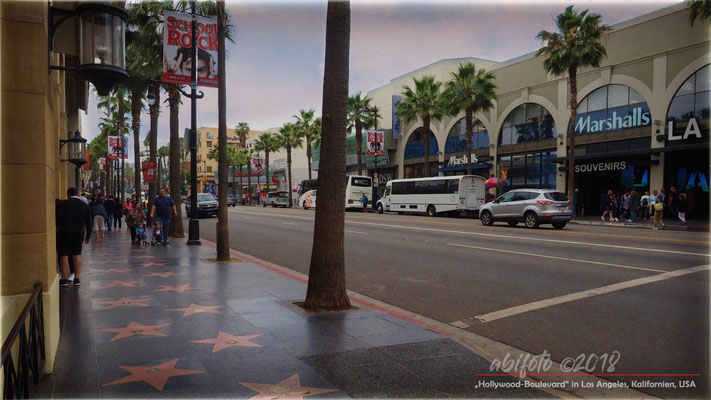 USA_13, Hollywood Boulevard, Los Angeles, Kalifornien 2018