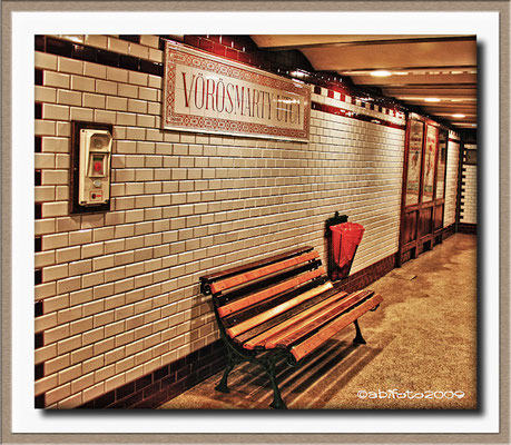 Subwaystation in Budapest