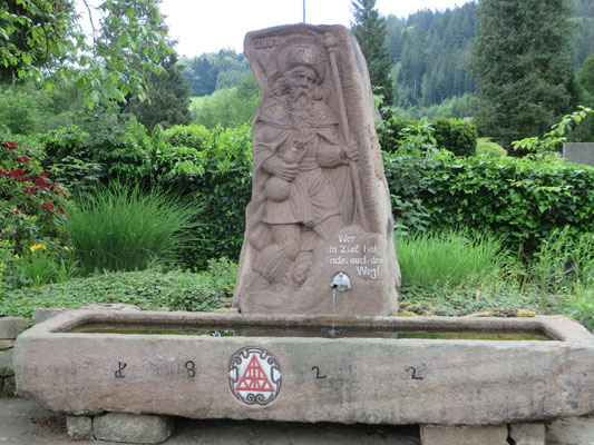 Jakobusbrunnen in Hausach