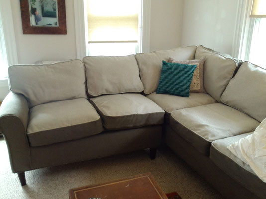 Fitted Sectional Slipcover