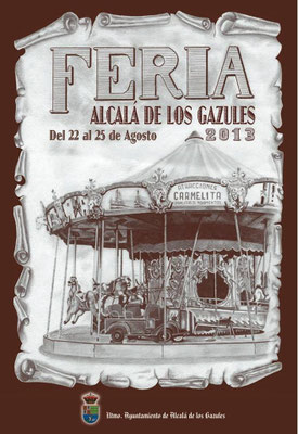 1º PREMIO CARTEL FERIA DE ALCALA DE LOS GAZULES 2013