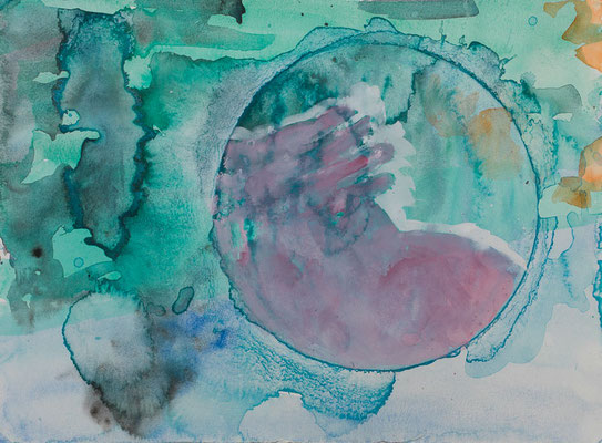 NÉO, 2006, watercolor on paper, 27.4 x 37.4 cm