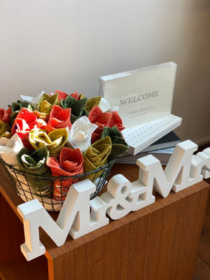 ウェルカムボード、松の葉のご注文は8月中に - 眠家 minka