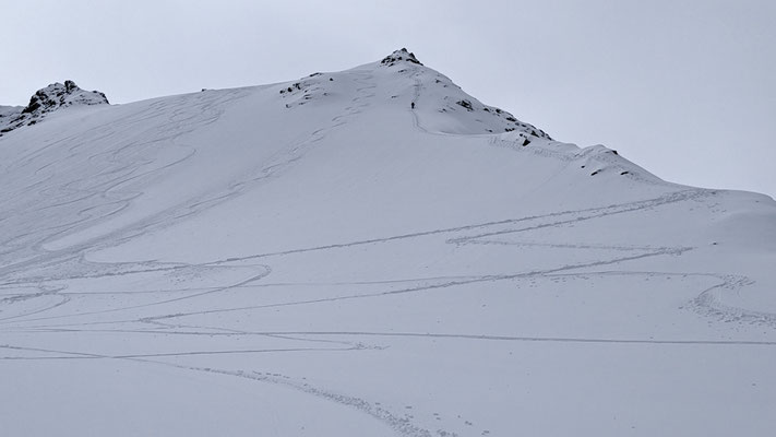 face Nord du Combin de Boveire (voie d'hiver)