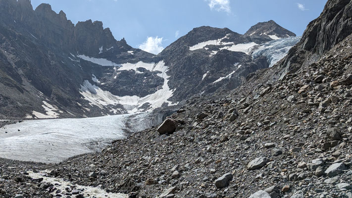 Glacier du Valsorey et Col du même nom