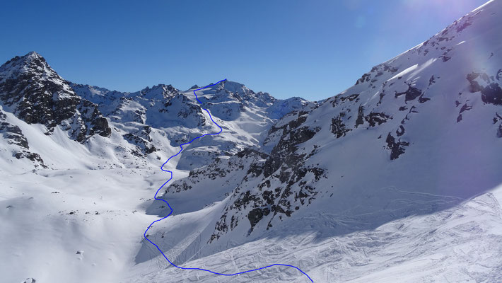 Depuis le col de la Chaux