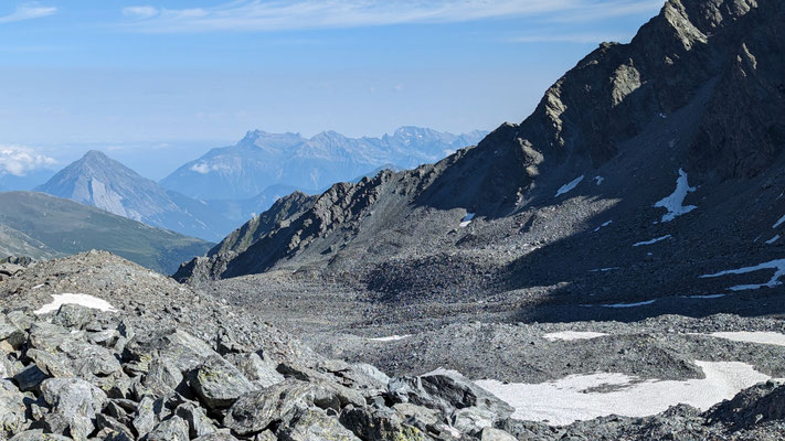 Depuis le col Hannibal