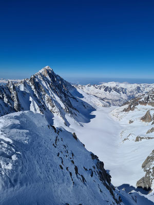 Glacier d'Argentière en face Ouest