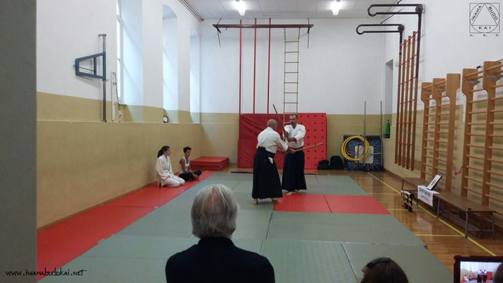 Aikikean no awase ho (uketachi: Enrico Neami - uchitachi: Paolo Bertocchi).