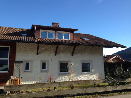 Aufbau von Dachgauben