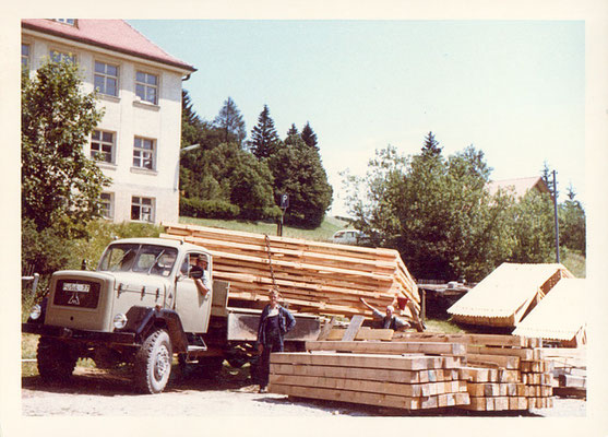 mit dem voll beladenen LKW kanns nach Reichenbach gehen