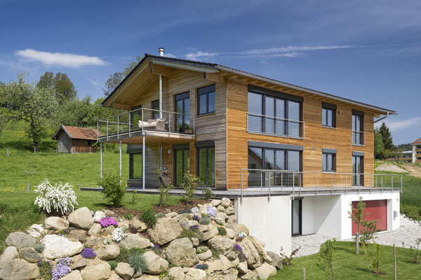 Neubau eines NaturPlusHauses - Einfamilienhaus mit Einliegerwohnung