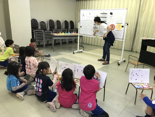 どれみLABO　幼稚園　リトミック　みんなのどれみ　読譜