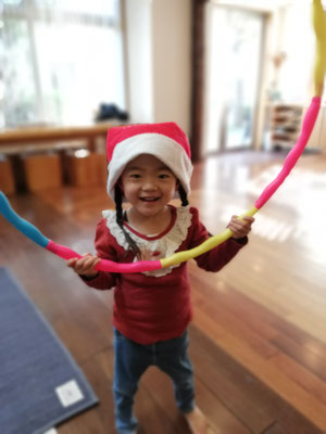 どれみ音楽教室　マンツーマンピアノリトミック　クリスマス