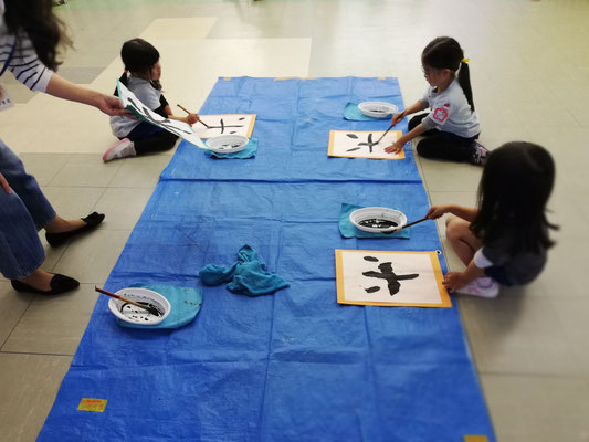 お習字　リトミック　幼稚園　どれみ音楽教室