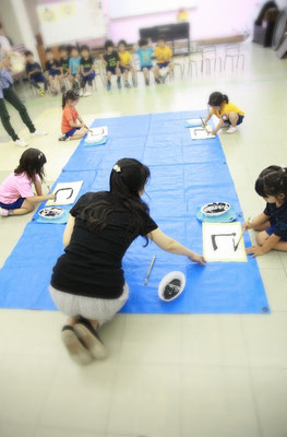 お習字リトミック　どれみ音楽教室　幼稚園