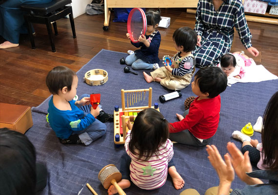どれみLABO　リトミック　子育てサロン　おやこサロン　江東区
