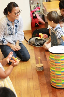 どれみ音楽教室 お楽しみ会 グループリトミックレッスン