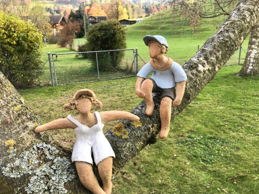 Emil mit Frau Sommer