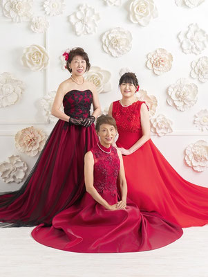 仲良し3人組で還暦パーティ♪