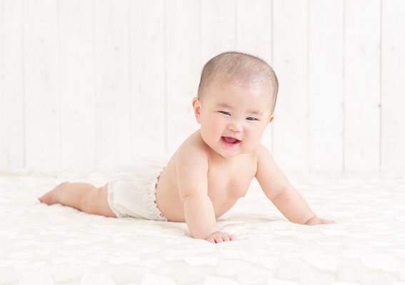 0歳6か月の赤ちゃんショット