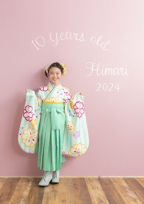 10歳の記念にハーフ成人式♡