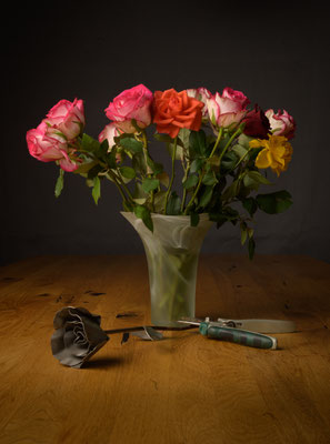 Kelley_Chet_Flowers on Table