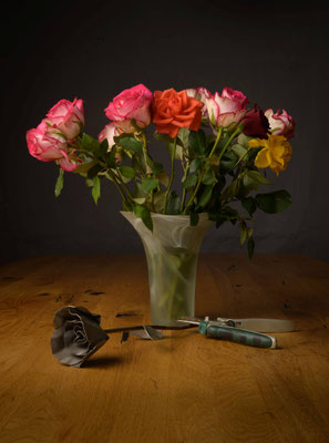 Kelley_Chet_Flowers on Table