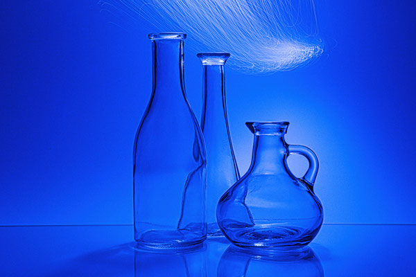 Ancona Franca - blue glass