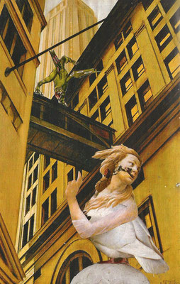 Dans l'enfer des villes, 2014, collage