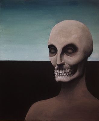 Portrait historique, 2013, acrylique sur carton toilé, 46 x 38 cm