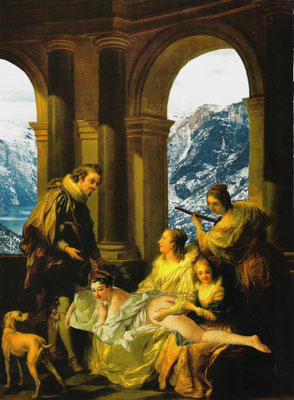 La fessée, 2013, collage