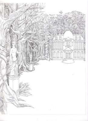 Souvenir de Colombie, 2015, stylo et encre sur papier, 28 x 21 cm (collection particulière)