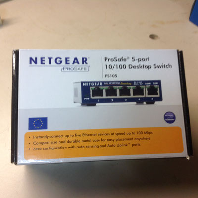 Netgear 10/100  Desktop Switch 15.00