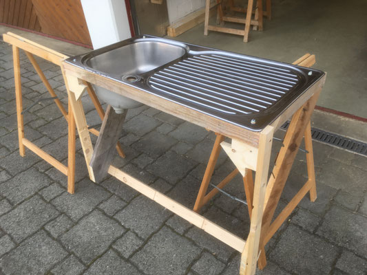 Rohmontage fertig