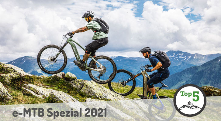 Die besten Spezial e-Mountainbikes 2021