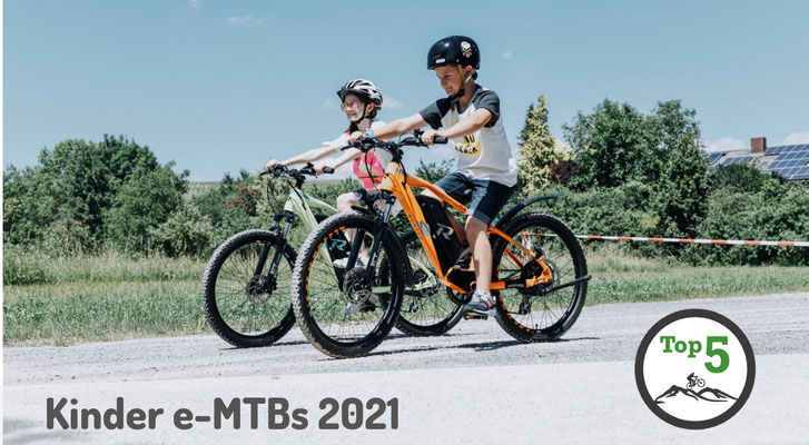Die besten Kinder e-Mountainbikes 2021