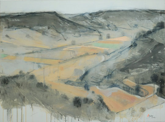 Landschaft in Kastilien, II, ´23 / 80 x 108  Private collection Madrid 